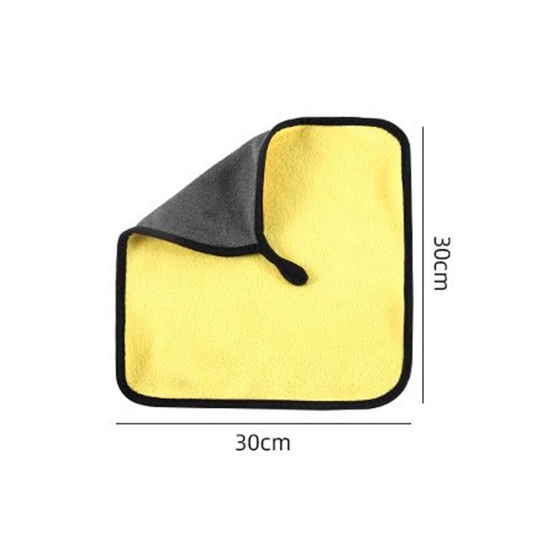 

5pcs Car Nano Ultra Fiber Cloth Towel Microfiber Car Wash Towel Coral Fleece Towel Car Care Clean Cloth Household Clean Towel 5pcs