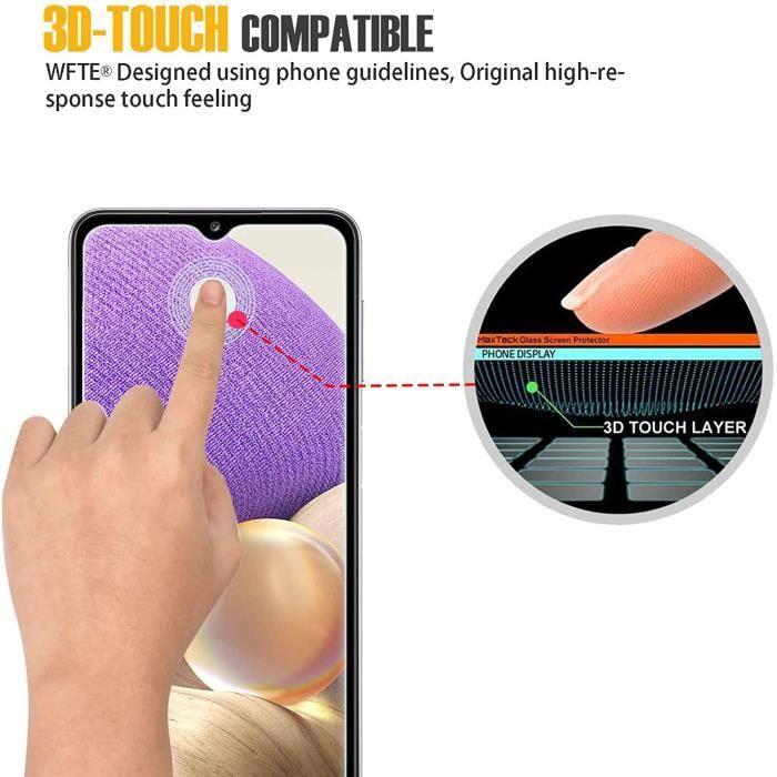 [Lot de 2] Verre Trempé pour Samsung Galaxy A33 5G, 0,26mm Film de Protection d'écran avec Haute Transparence à 99%, Anti-Trac[205]