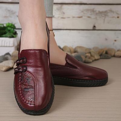 Wide Soft-Soled Comfortable Shoes for Elderly Women, Easy To Wear Casual Flats for Mothers And Grandmothers., Women Shoes, Sneakers