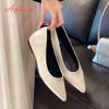 Fashion Aphixta Pointed Toe Shallow Woman Shoes 3CM Height Increasing Concise Shoes For Woman Elegant Pumps Autumn Ladies Shoes