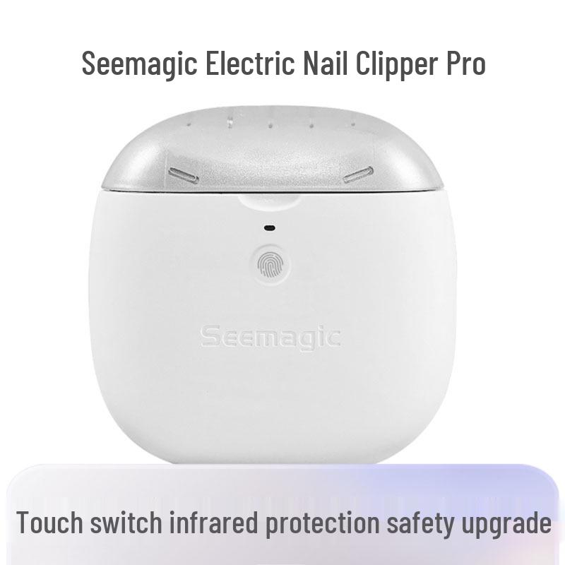 

Seemagic Автоматическая электрическая машинка для стрижки и шлифовки ногтей для пожилых и младенцев
