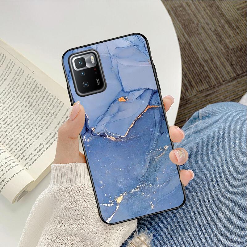 Farbige Marmor Malerei Telefon Fall Für Xiaomi Redmi Hinweis 11 10 Pro Hinweis 8 Pro 9Pro Note9 9S 10S 9T Redmi 10 9C 9A
