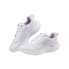 Skechers Go Run Lite Comfortable Versatile Fabric Cushioning Low Top Running Shoes Women Sneaker White Purple 129441-WLV