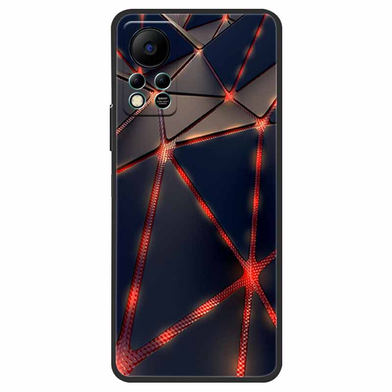 Für Infinix HOT 11S NFC Hülle X6812B Mode Weiches TPU Silikon Handyhülle Für Infinix HOT11S NFC Rückseite HOT 11 S 6.78 Funda