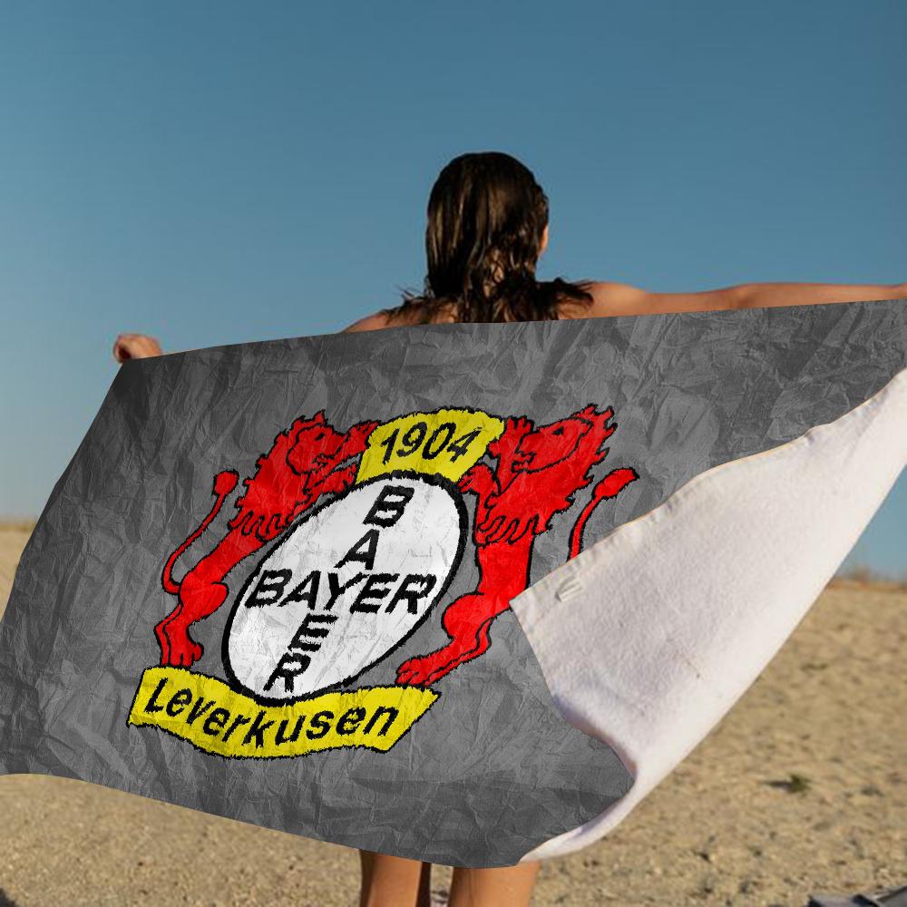 B-Bayer L-Leverkusen Microfiber Printed Beach Towel Mountain Climbing Yoga Beach Swimming Running Absorbent Soft Towel