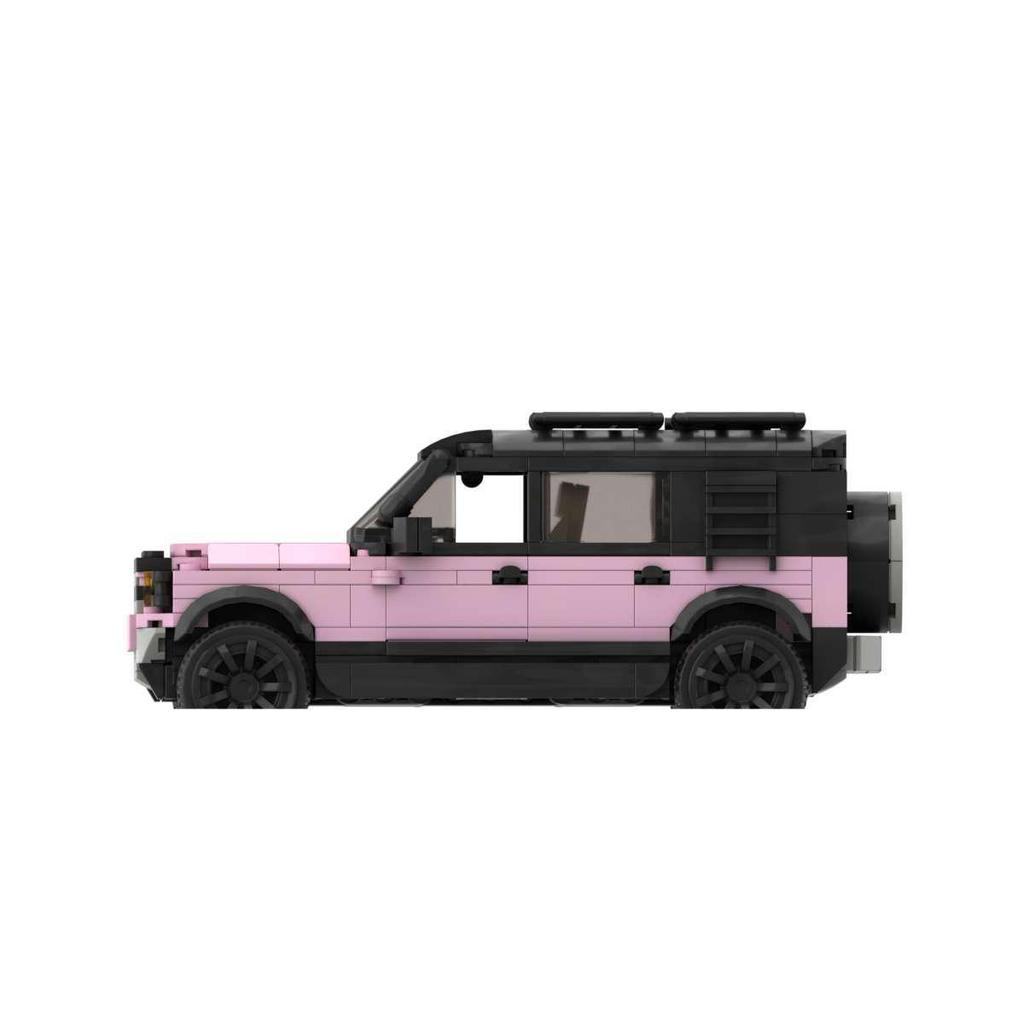 MOC-Blöcke: Kompatibler Land Rover Defender 110 P400 SUV Offroad DIY Bausteine