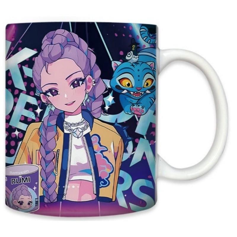 

Керамическая кружка с принтом аниме, мультфильмов, K-pop, Охотников на демонов, Чашка для воды и чая 400ML