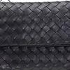 Bottega Veneta Woven Sheepskin Messenger Bag, Crossbody Bag, Shoulder Bag Women's Black 310774-V0016-8175