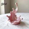 Streamlined Jewelry Dish 3D Printed Tray Water Splash Design Organizer Ring And Earring