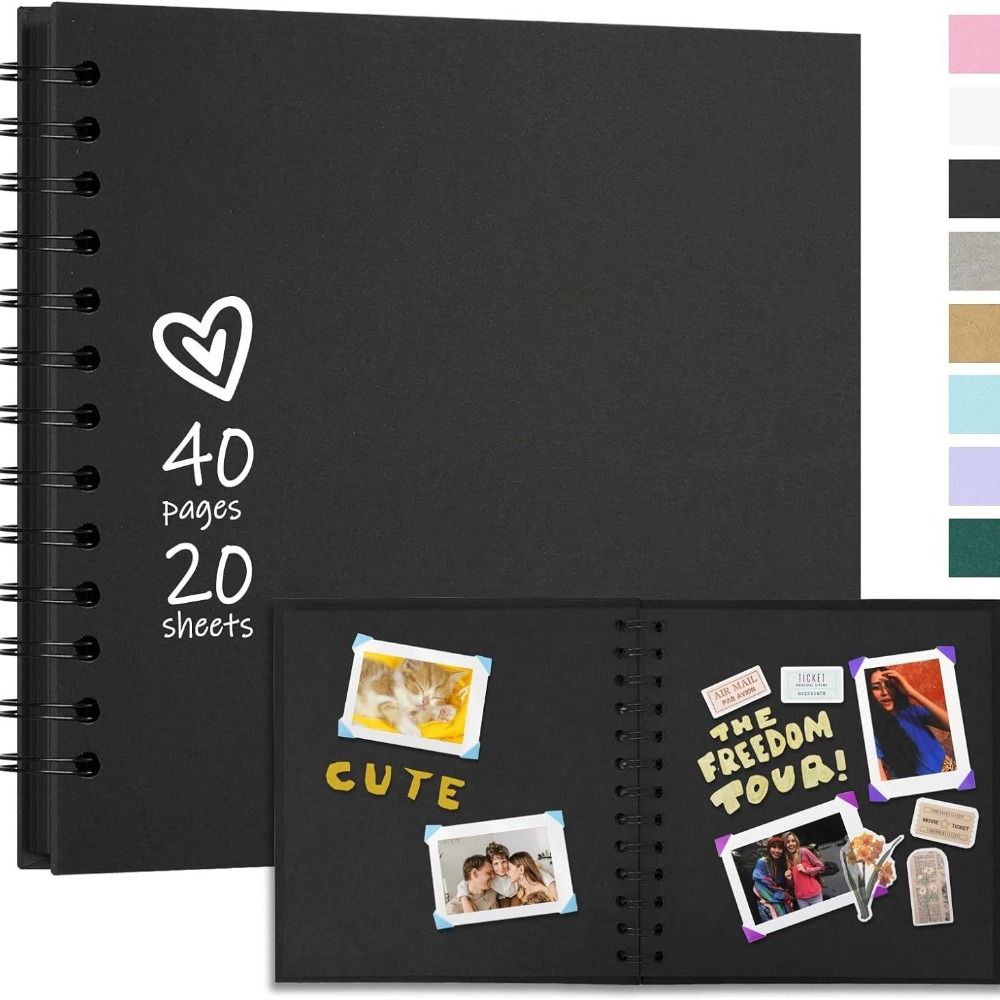 Creative Scrapbook Kraft Paper Commemorative Album Collect Book Photo Album  Birthday