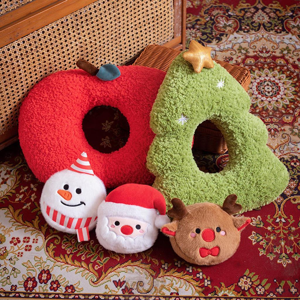 Plush Pillow, Fruit Shape Pillow, Christmas, Christmas Eve, Sofa Decoration Pillow