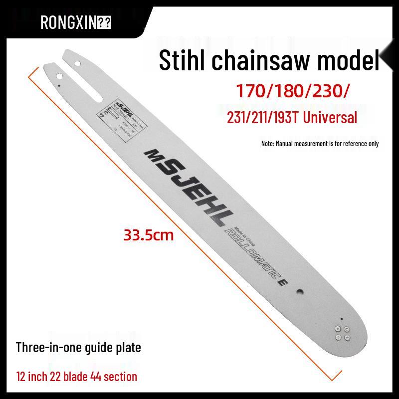Stihl Chainsaw Guide Bar 3-in-1: Compatible with Models 381, 382, 461, 462, 250, 251, 170, 180.