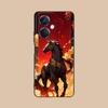 Golden Horse Year Mobile Phone Case for OPPO Reno 14 13 12 11 10 9 8 7 6 5 F T Pro 5G Colorful Printing Cover Cover Cellphones