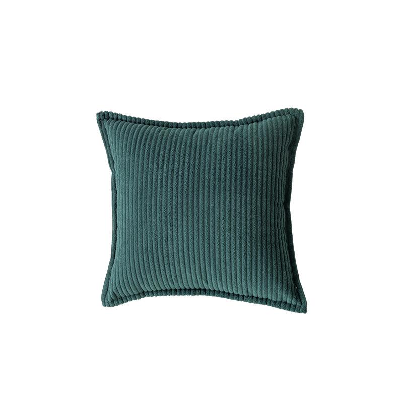 Solid Color Corduroy Lumbar Support Office Cushion Cover 30x50cm No Insert 916₽