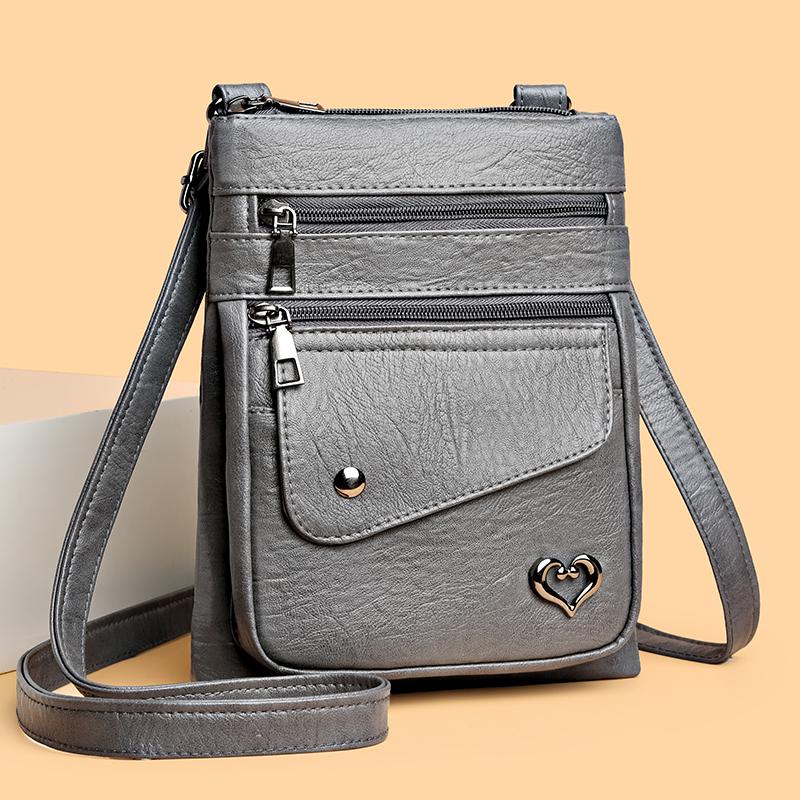 Punge Til Kvinder Multifunktionel Touchskærm Mobiltelefon Taske Mode Crossbody Taske Håndtaske Kvinde Lille Kapacitet Skuldertaske