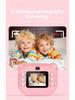 HD Kids' Instant Cartoon Camera Toy: Mini Photo & Print