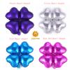 Four-leaf Clover Aluminum Foil Balloons for Wedding Decoration Birthday Party Arch Balloon Anniversary Opening Ceremony