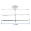Stahl Wandmontierte Haken Lochplatte Haken Werkzeugaufbewahrungsregal Garage/Garten/Küche Organizer Hammer/Zangen/Spule/Säge/Schraubenschlüssel/Bänder