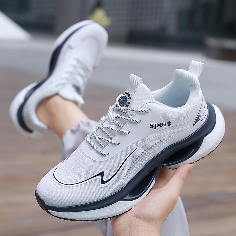 New spring and summer shoes soft sole ultra-light breathable sports shoes teen couple running shoes