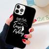 Karpfenfischen Zitate coque Handyhülle für iPhone 17 Air 16 Coque 15 14 12 13 PLUS 11 PRO MAX Cover Funda