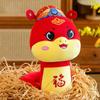 Of The Year Snake Mascot Animal Plush Toys Cute Cartoon Display Dolls Gifts
