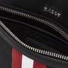 Bally Zipper Closure Striped Decor Leather Shoulder Crossbody Bag Men Bags Black 6238425