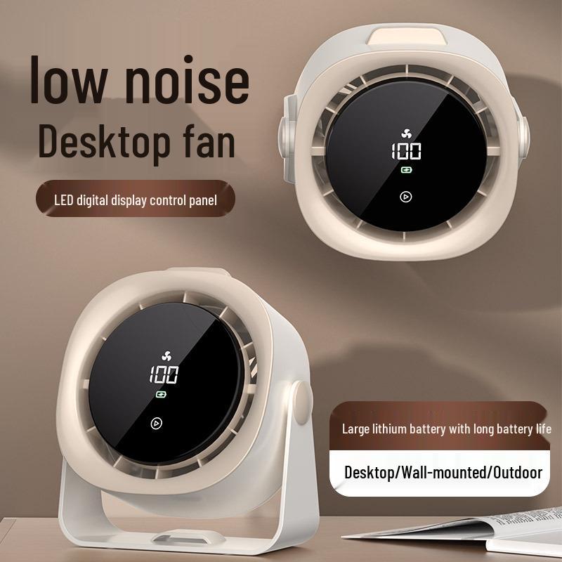Wall-Mounted Bladeless Touch Screen Circulation Fan for Home and Office