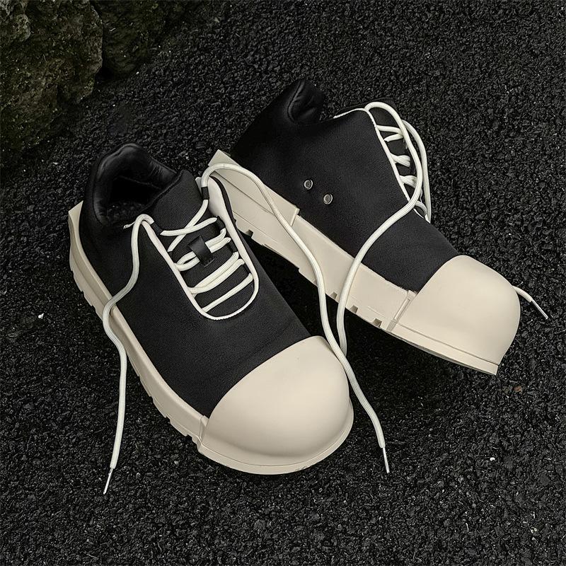 Spring and summer new men's shoes platform casual board shoes heightening trendy shoe leather versatile new men's shoes 3726-B