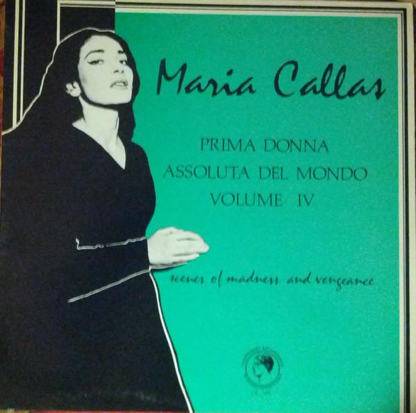 

LP Record MARIA CALLAS Prima Donna Assoluta Del Mondo Vol. LR149 Legendary Recor US Classical Used