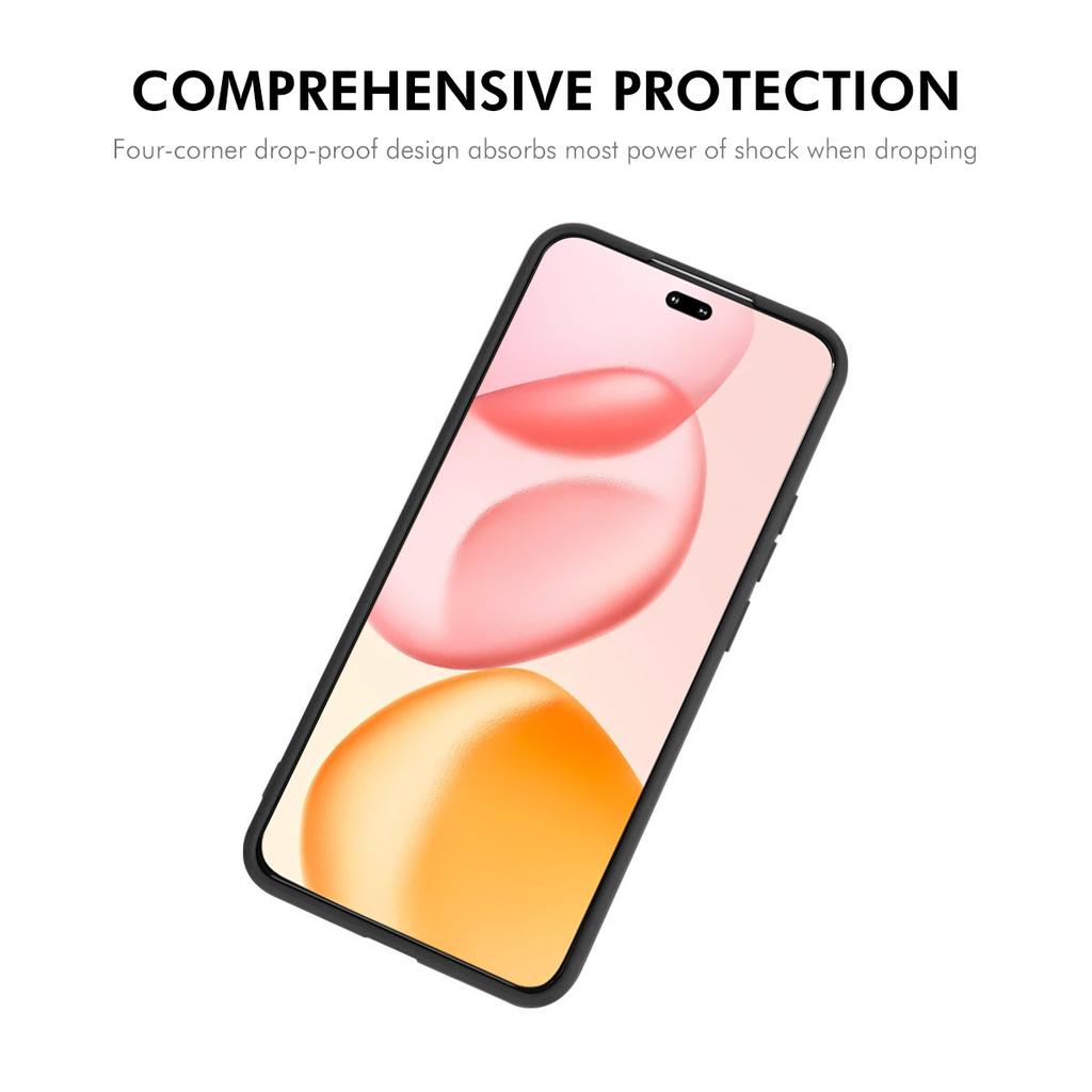 For Honor 400 5G (Global) Silicone Case Straight Edge Cell Phone Back Cover