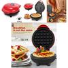 Mini Waffle Maker Non Stick Compact Home Use Childrens Baking Appliance With Logo For Breakfast Cooking