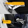 Foldable Car Door Step Aluminum Zinc Zinc Alloy Lock Hook Foot Pedal Car Roof Rack Step  Vehicle Climbing