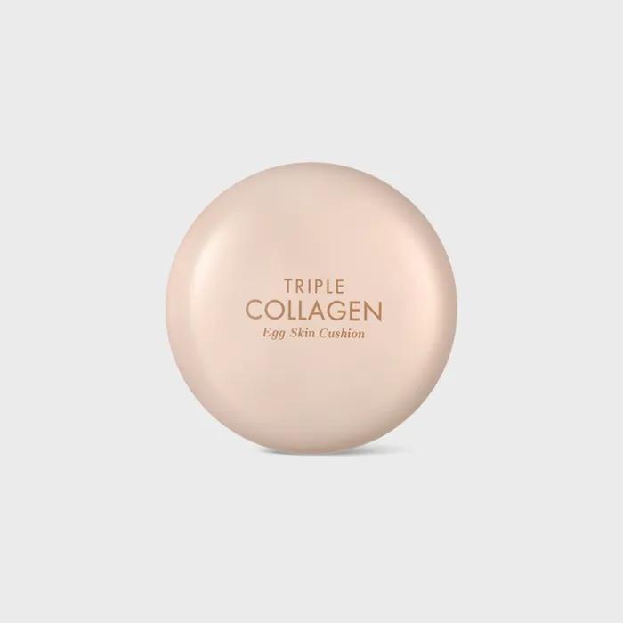 

Тройной коллагеновый кушон для яичной кожи Warm beige