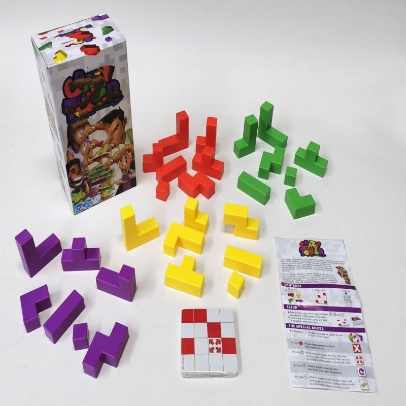 Crazy Tower Card Stacking Game For Family Fun And Brain Development