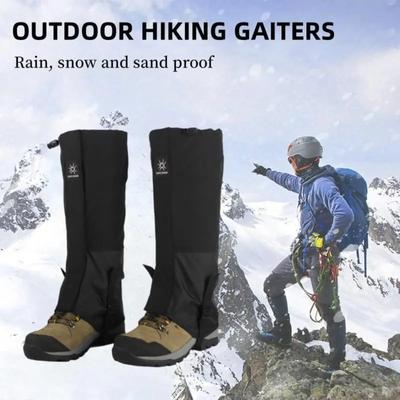 Outdoor Snow Village Snow Cover Mountaineering Snow Desert Hiking Snow and Sand Prevention Leg Cover Skiing Waterproof and Mud Proof Foot Cover