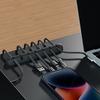 1 Stück Schreibtisch-Lade-Datenkabel-Organizer Maus-Kabel-Kopfhörer-Kabel-Organizer Auto Selbstklebender Kabelwickler