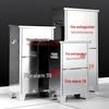 Beifute 8kg 304 Stainless Steel Fire Extinguisher Cabinet