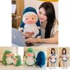 Cute Dinosaur And Shark Pig Plush Toy Pillow For Kids, Girls Large Stuffed Animal Doll Gift