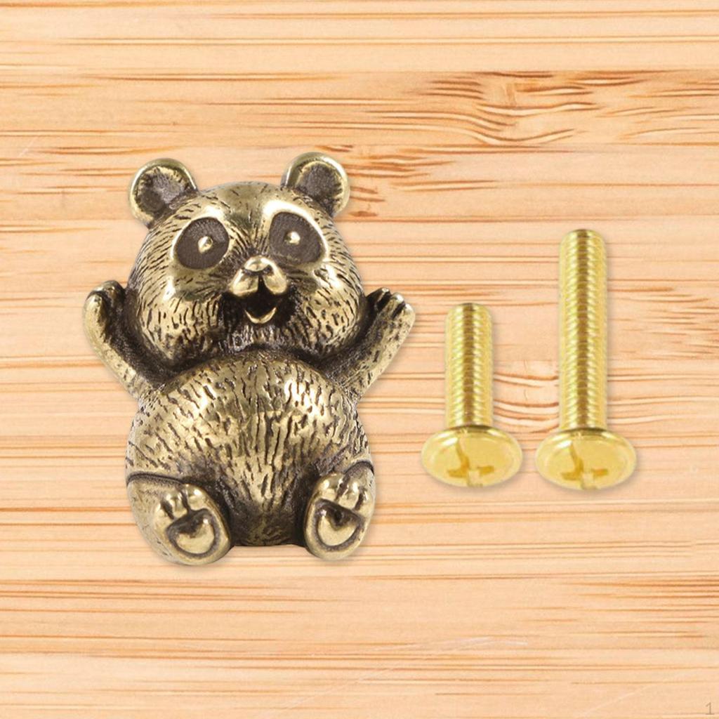 Adorable Panda Furniture Knob for Kitchen Cabinets And Drawers