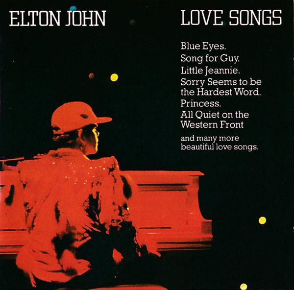 

CD JOHN ELTON - Love songs 8113122 The Rocket Reco 1986 Europe Rock Used