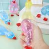 Stress Relief Squeeze,Squishy Glitter Ducks,Kids Squishy Fidget Toy,Animal Stress Balls,Bulk Party Favors Easter Basket Stuffers