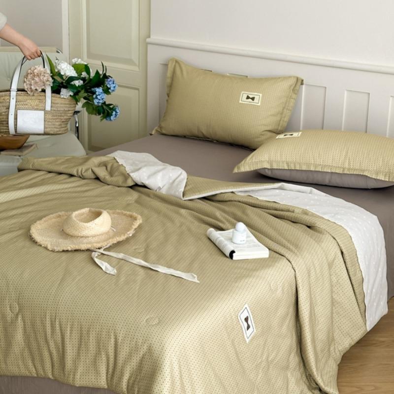 

Printed new cotton double-layer yarn corn polylactic acid summer quilt single piece, no sheets and pillowcases 150x200cm 1pcs