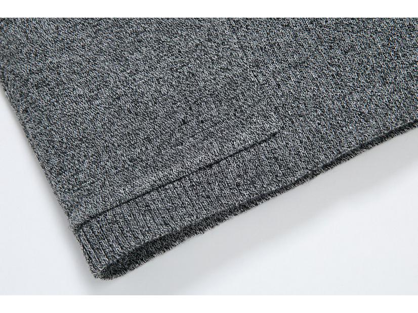 Pardesiu de lungime medie slim fit în stil coreean pentru bărbați - Jachetă cardigan de toamnă, Tricotaje mărime plus