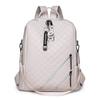 Schoolbag Backpack Women's Premium Sense Bag Commuter 1011 New Women's Leather Large Capacity Computer Backpack Women's Shoulders