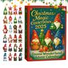 24 Days Christmas Adventure Calendars Countdown Calendar 2025 Gnome 2D Home Decor For Holiday Collectors December Teens Family