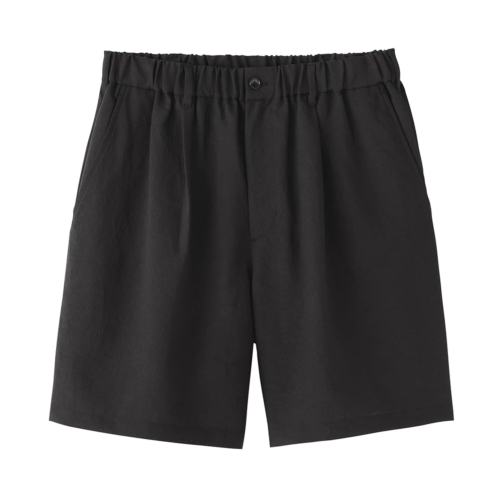 MUJI Men's Breathable Shorts AE11IA6S Black Size L