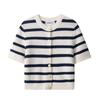 Kaslead New Women Clothes Western Style Fashion Simple and Versatile Texture Knit Cardigan