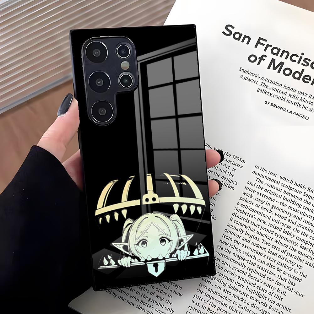Hot Japan Anime Comics Frieren Phone Case For Samsung S26 Ultra S25 Edge Ultra S23 S22 S21 S20 Ultra Plus S24 Fe A25 Glass Cove