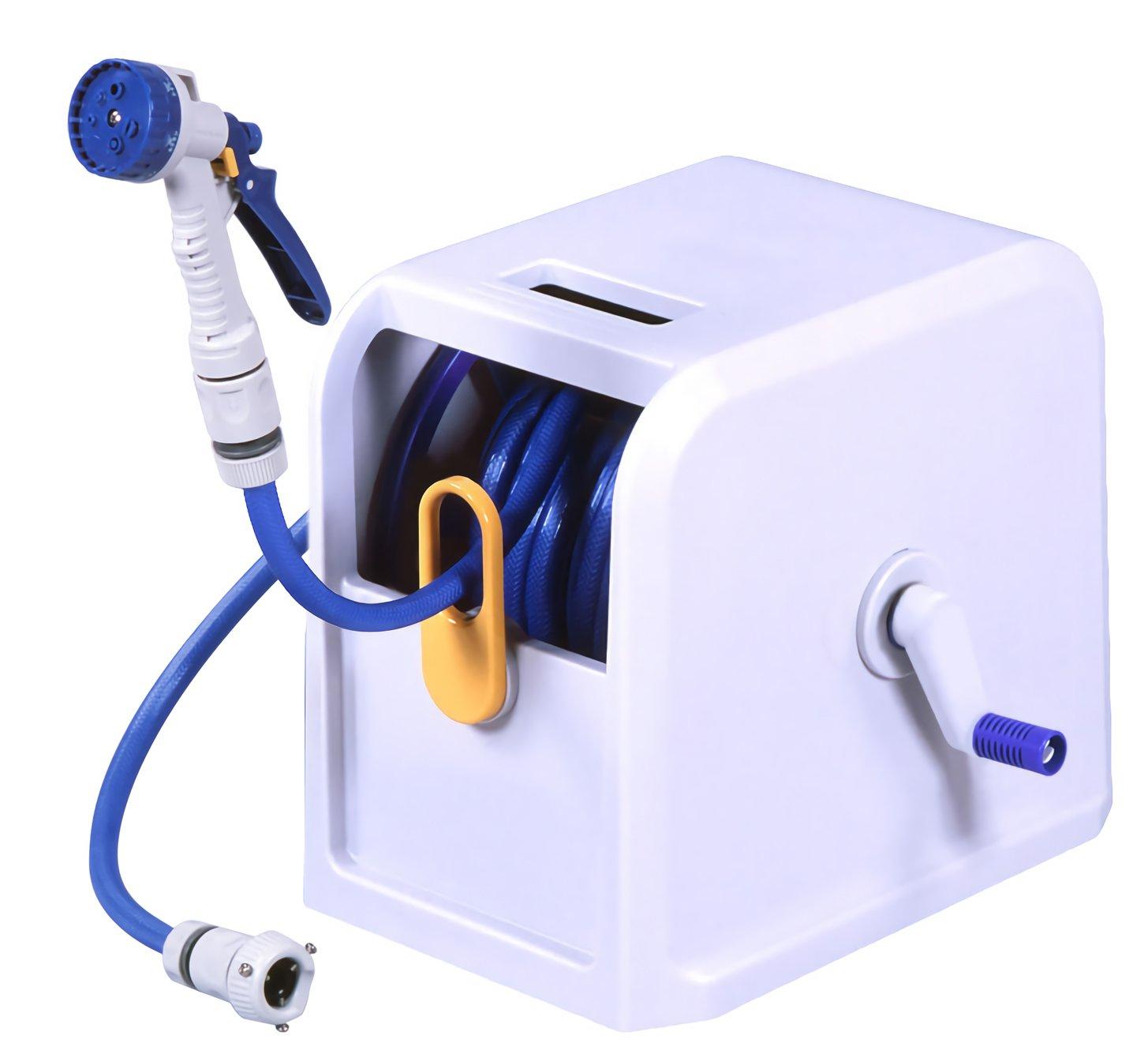 

Катушка для шланга Green Life Wavey Cube PRC-30GN 30 м с направляющей для чистых рук