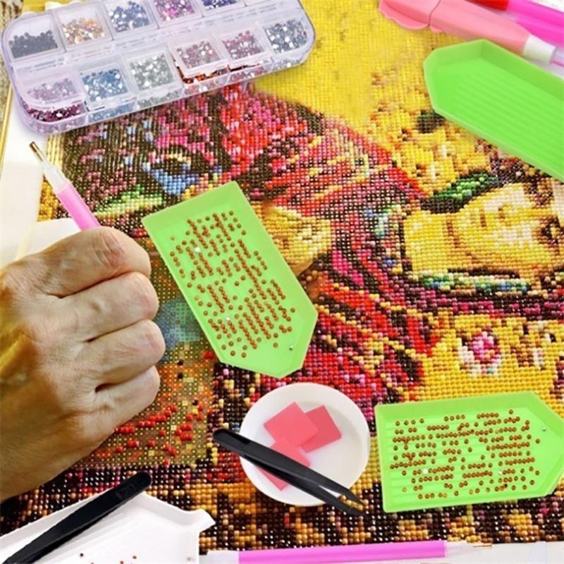 54/74/75/111Pcs 5D Diamond Painting Tool Accessories Diy Cross Stitch Tool Kit